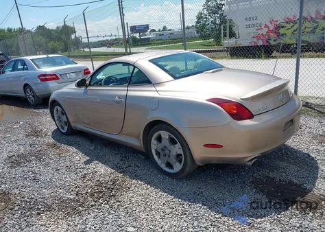 2004 Lexus Sc 430 z USA, uszkodzony, nr VIN JTHFN48Y240054224